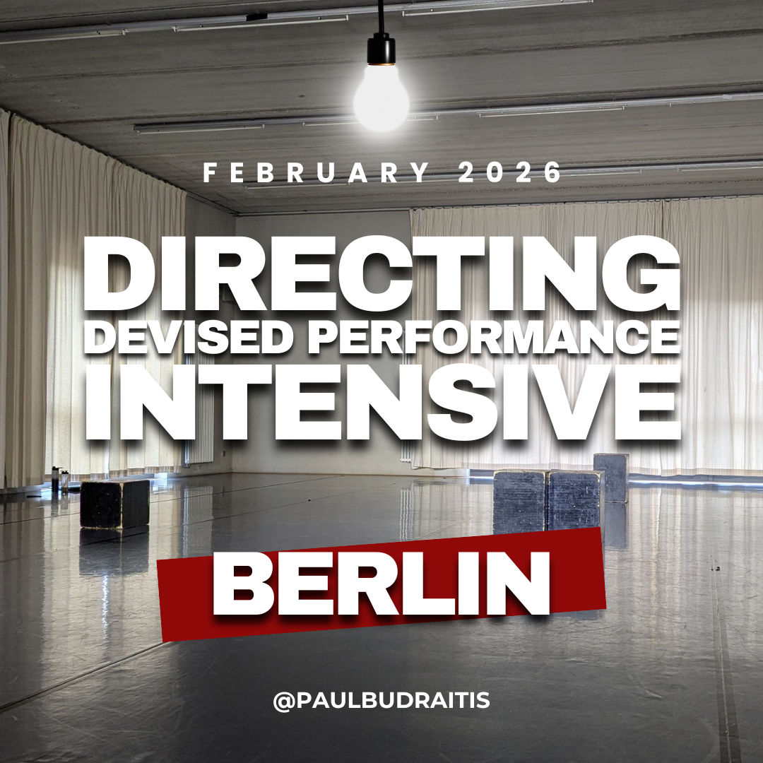 Directing Devised Performance Intensive